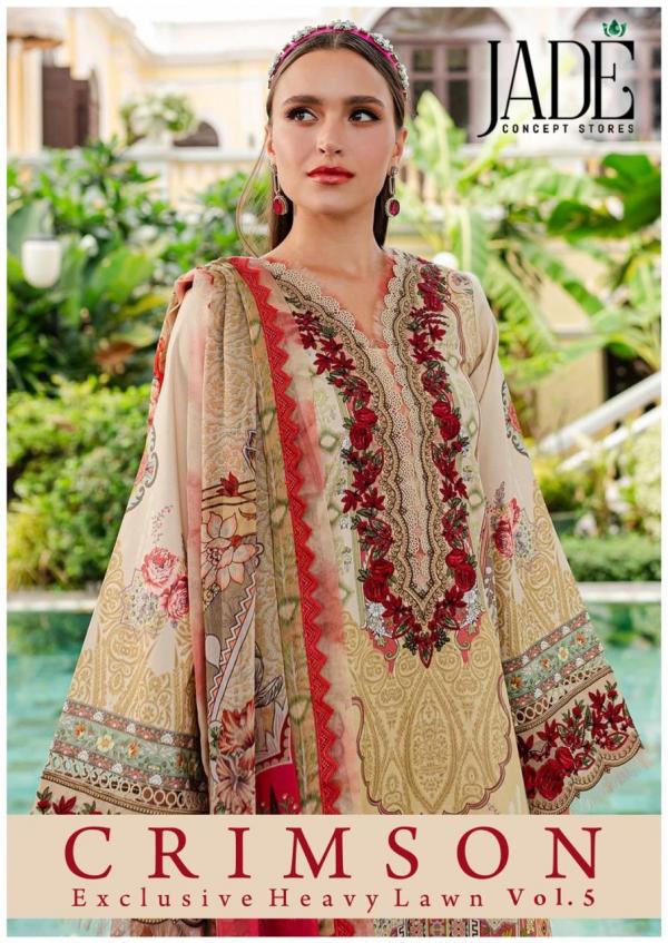 Jade Crimson Vol-05 – Karachi Dress Material